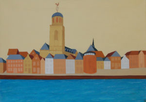 Deventer (olieverf, 85×60cm)