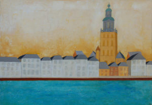 Zutphen (olieverf 85×60 cm)
