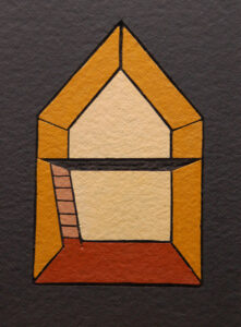 Gastenhuisje, 40x30 cm