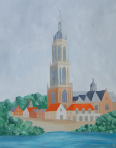 Rhenen (olieverf, 70x90cm)