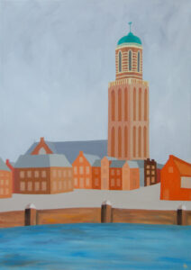 Zwolle (olieverf, 85x60cm)