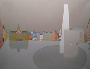 Amsterdam: Dam (100x80cm)