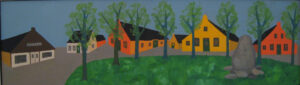 De Kei (olieverf, 100x29cm)